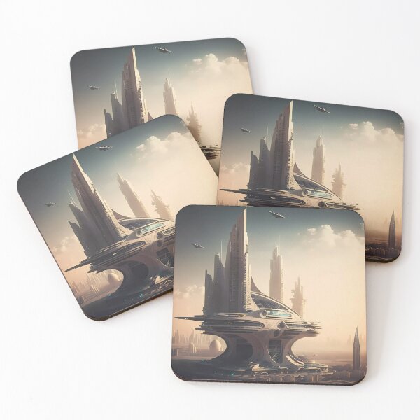 Item preview, Science Fiction City designed and sold by Esoteric Designs.
