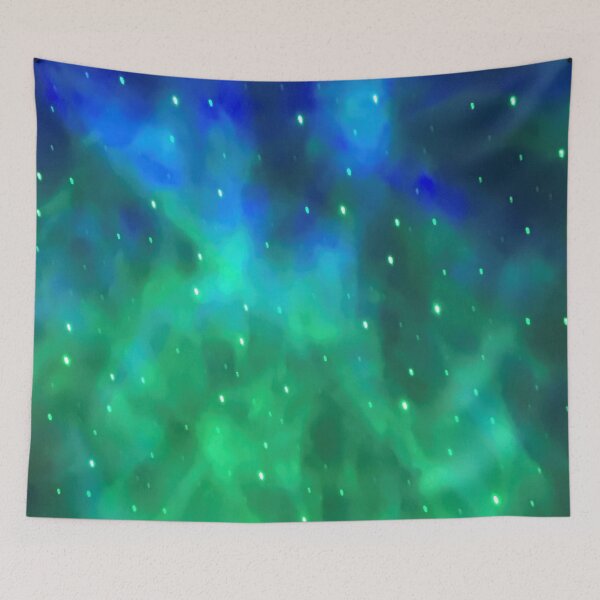 Item preview, Blue Green Nebula Space designed and sold by CJRPics.