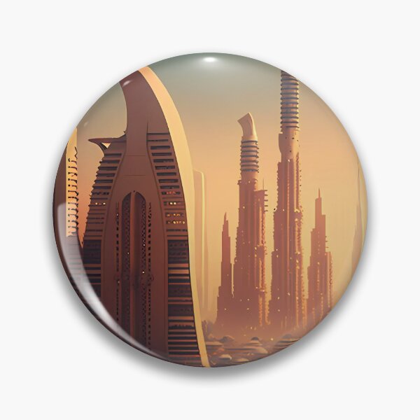 Aperçu de l'œuvre City on Mars créée et vendue par Esoteric Designs.
