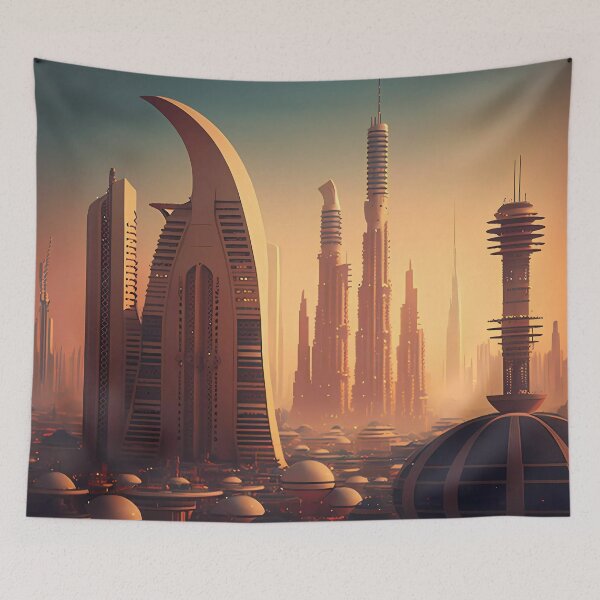 Item preview, City on Mars designed and sold by Esoteric Designs.