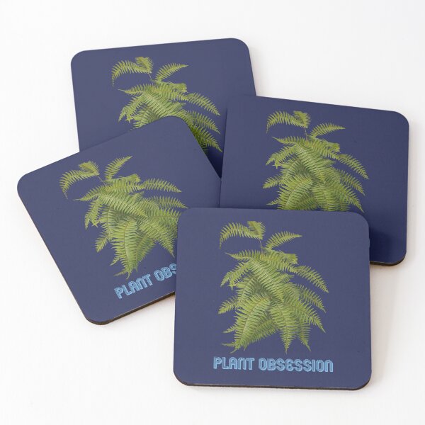 Item preview, Plant Obsessed | Colorful Artwork | Light Blue Lettering | designed and sold by VintagePlantJoy.