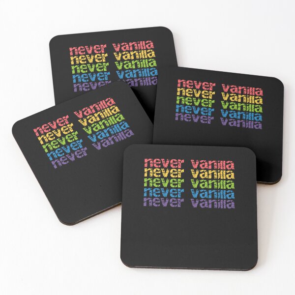 Item preview, Never Vanilla Sarcasm Lover Funny Adult Humor designed and sold by SharpThreadZ.