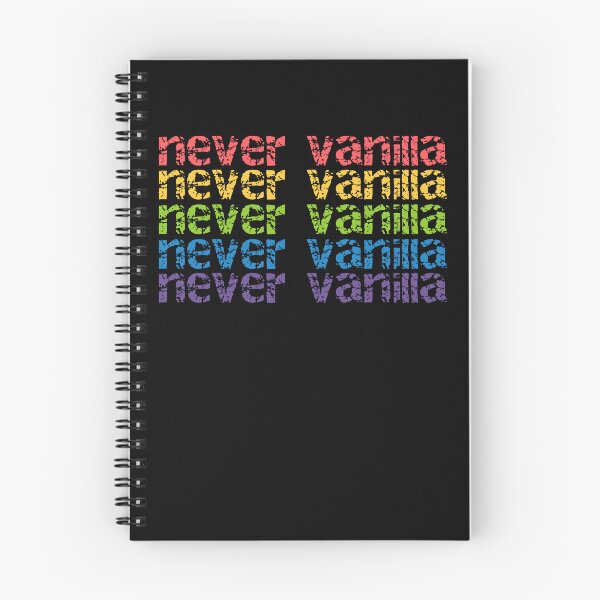 Item preview, Never Vanilla Sarcasm Lover Funny Adult Humor designed and sold by SharpThreadZ.