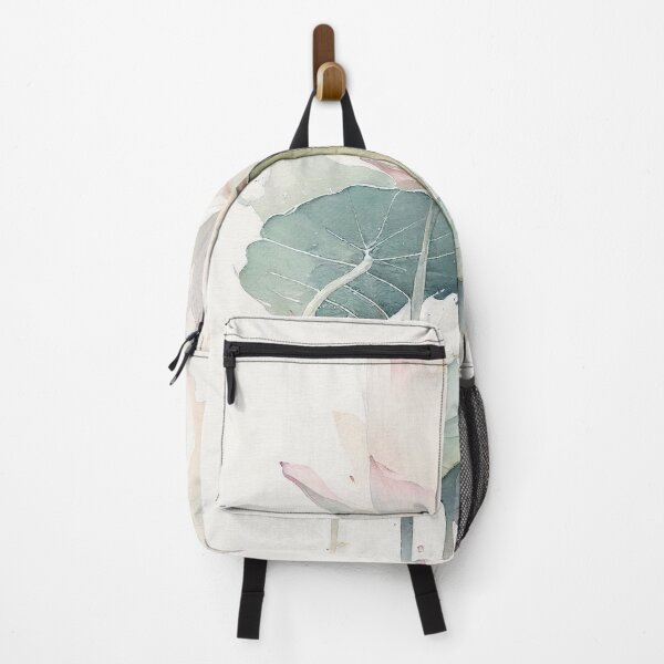 Item preview, Watercolor White Lotus Flowers, Vintage Art designed and sold by evermore-design.