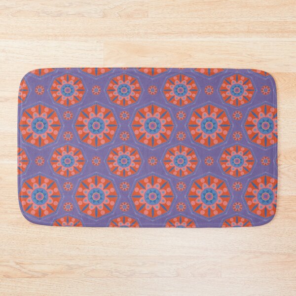 Item preview, Sahara geometrical pattern mandala neon rainbow designed and sold by chuckletuckle.