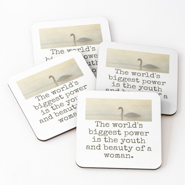 Item preview, The World's Biggest Power - Beauty Quote  designed and sold by CrankyOldDude.