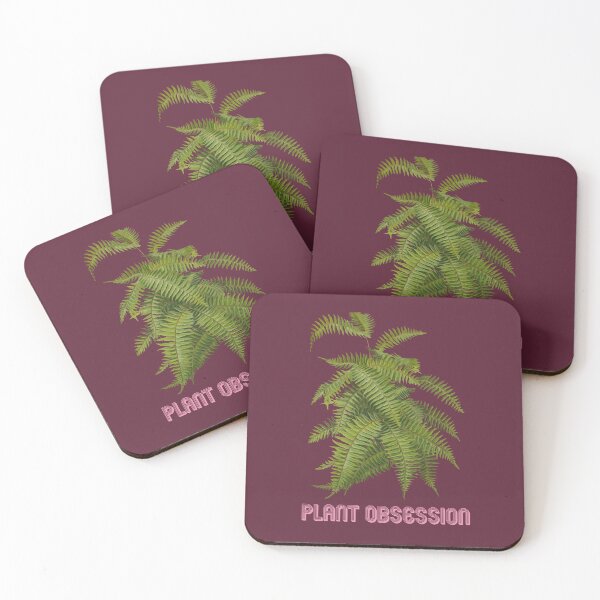 Item preview, Plant Obsessed | Colorful Artwork | Pink Lettering | designed and sold by VintagePlantJoy.