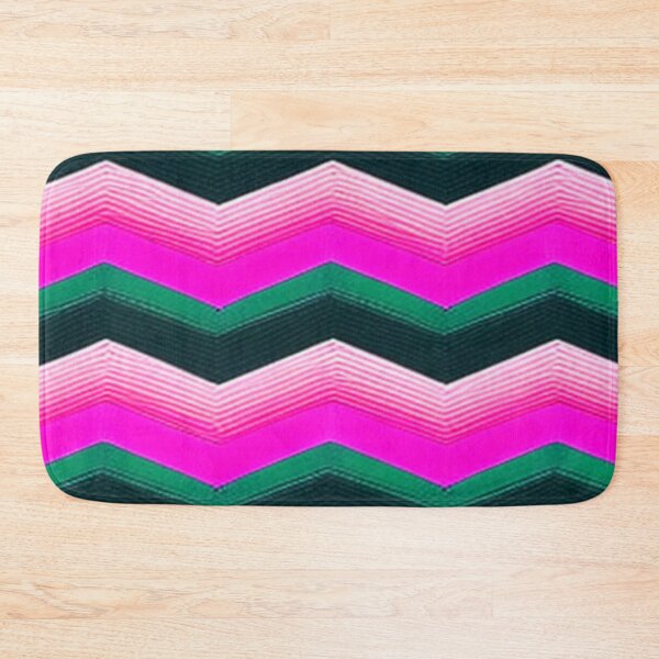 Item preview, Abstract Pink Green and Black Wavy Lines designed and sold by calibrit.