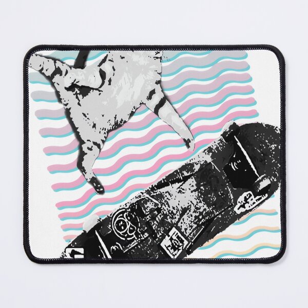 Item preview, Kick Flip Retro Skateboarding Cat  Tony Hawk Cat  Alien Workshop  Baker Boards  SK8  Skater  Grunge Cat  SK8CAT   designed and sold by dakwarleyhab.