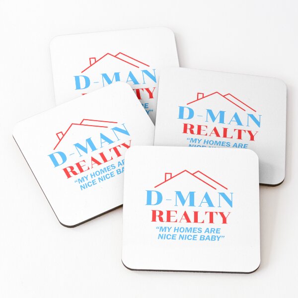 Item preview, D-Man Realty - Step Brothers Quote designed and sold by barrelroll909.