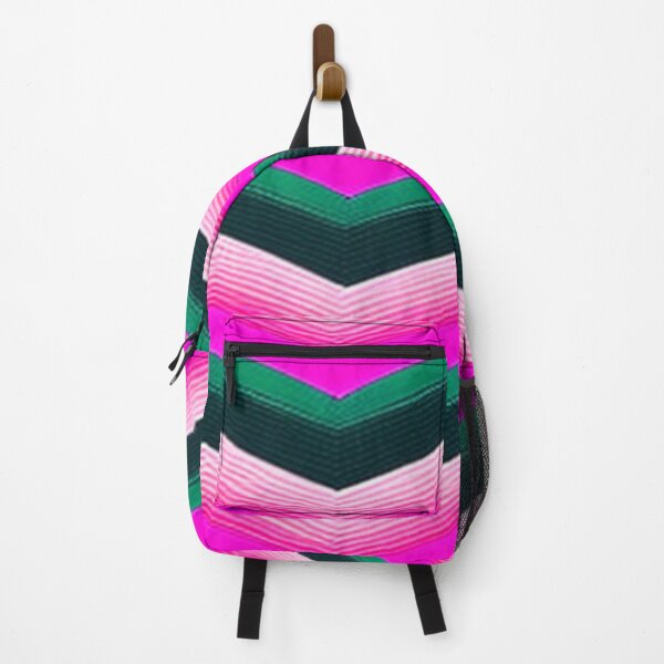 Item preview, Abstract Pink Green and Black Wavy Lines designed and sold by calibrit.