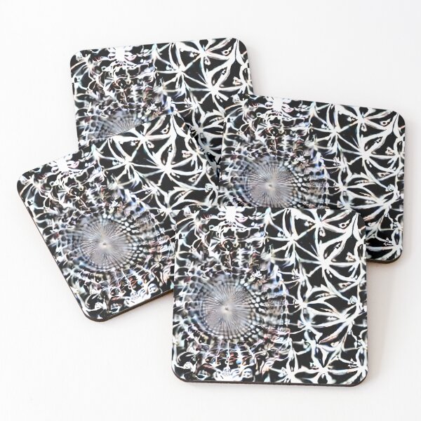 Item preview, Crystal Abstract Fractal Flowers Roses Pattern designed and sold by PRINYOS.