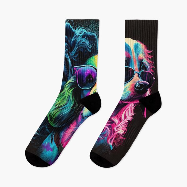Item preview, Funky Psychedelic Dogs  designed and sold by CKDigitalPrints.