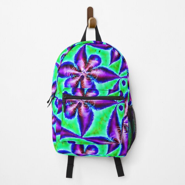 Item preview, NEON Abstract Fractal Flowers Roses Pattern designed and sold by PRINYOS.
