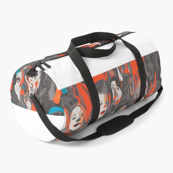Item preview, multi coloured clowns faces designed and sold by David-Howells.