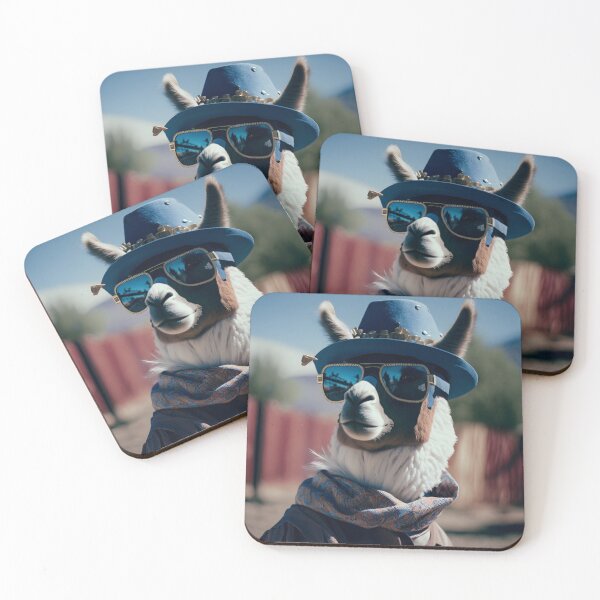 Item preview, Cool Llama is sunglasses - Animal Art designed and sold by Chrisjeffries24.