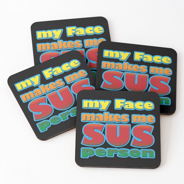 Item preview, My Face Is Suspicious designed and sold by K0tK0tu.