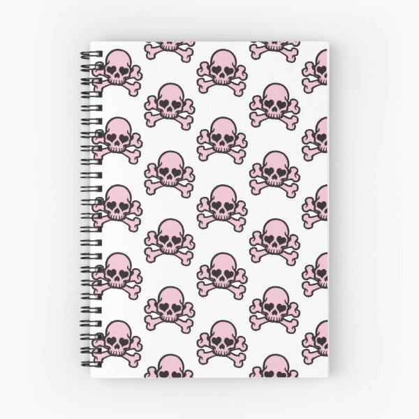 Item preview, pink skull designed and sold by rockangelrevival.