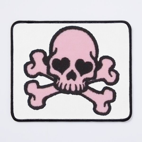 Item preview, pink skull designed and sold by rockangelrevival.