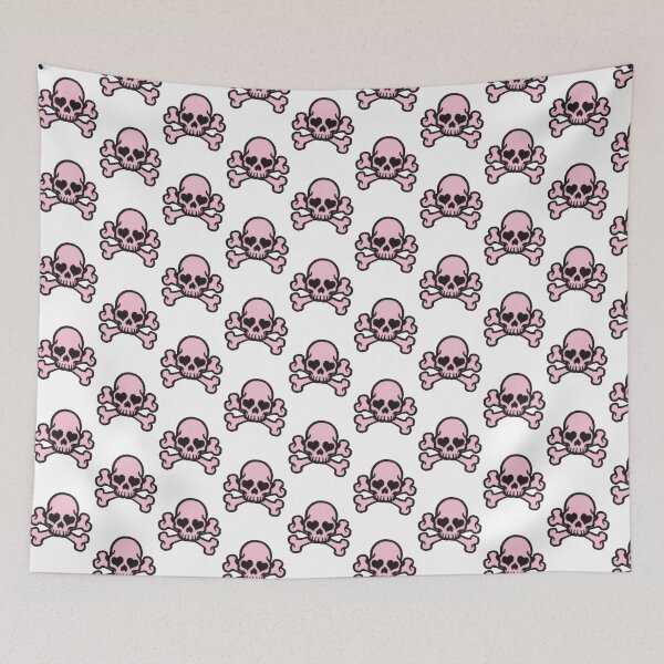 Item preview, pink skull designed and sold by spoiledbratz.