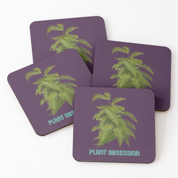 Item preview, Plant Obsessed | Colorful Artwork | Teal Lettering | designed and sold by VintagePlantJoy.