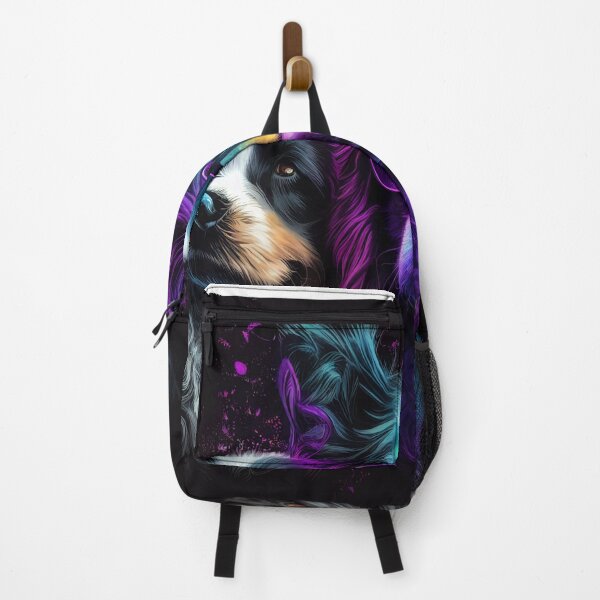 Item preview, Psychedelic Dogs in Purple designed and sold by CKDigitalPrints.