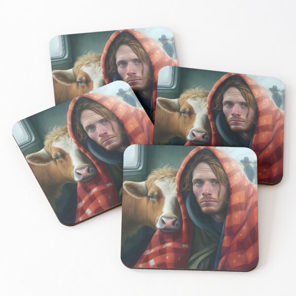 Item preview, Vegan Cow - Animal Art designed and sold by Chrisjeffries24.