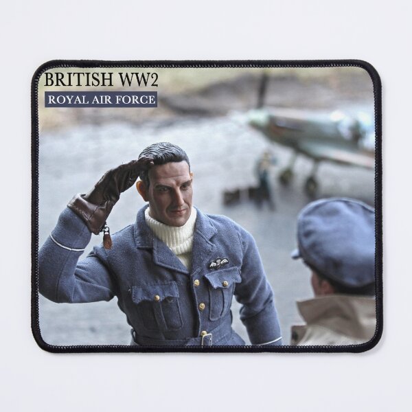Item preview, WW2 British RAF Pilot on Runway designed and sold by busybob.
