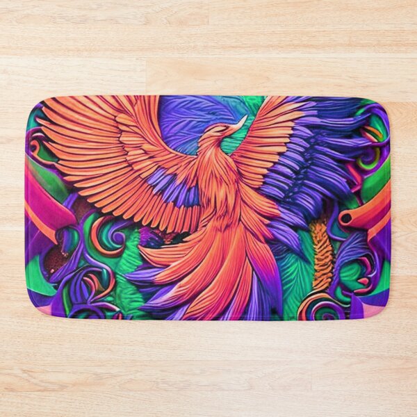 Item preview, Red and Purple Phoenix designed and sold by Healio2.