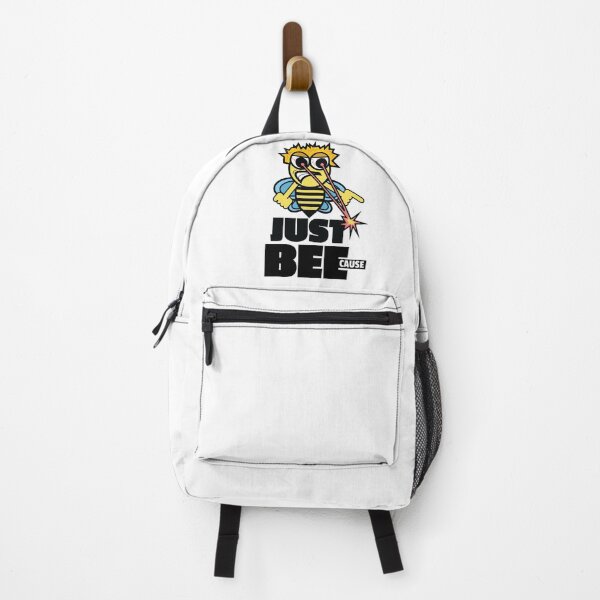Item preview, Just Because Lazer Eye Beams Illustration Funny Honey Bee Art Angry Mad Screaming designed and sold by doseofwin.