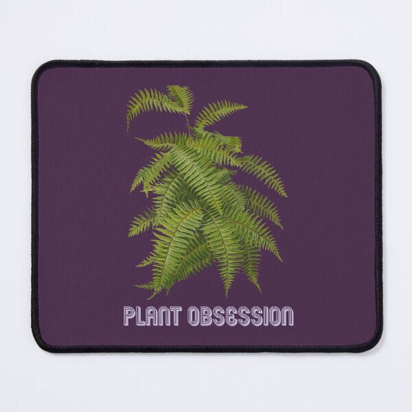 Item preview, Plant Obsessed | Colorful Artwork | Lilac Lettering | designed and sold by VintagePlantJoy.