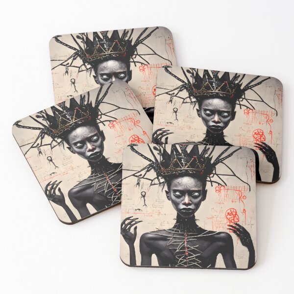 Item preview, anorexic_man_black_spider_queen_with_a_crown designed and sold by digitalbrosse.