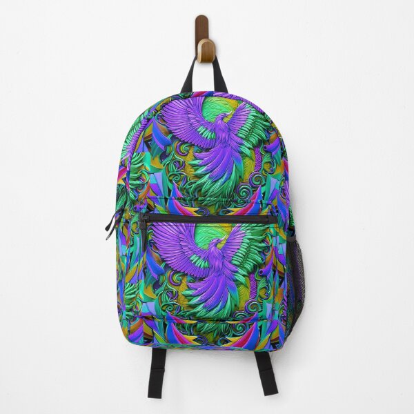 Item preview, Purple and Green Phoenix designed and sold by Healio2.