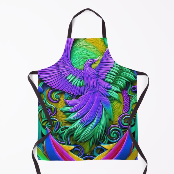 Item preview, Purple and Green Phoenix designed and sold by Healio2.