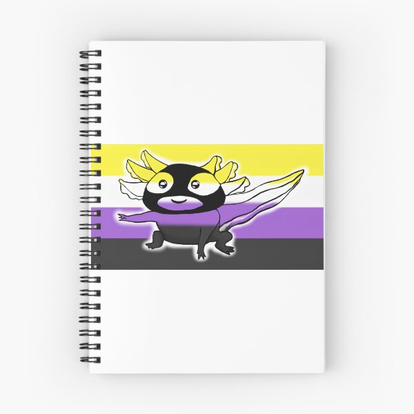 Item preview, NonBinary Axolotl (V13) designed and sold by SamIsWhat8.