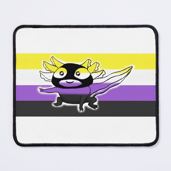 Item preview, NonBinary Axolotl (V13) designed and sold by SamIsWhat8.