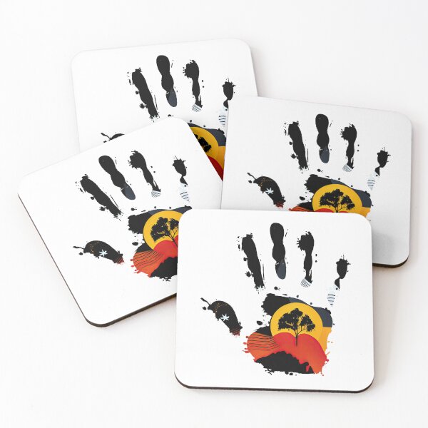 Item preview, Aboriginal Flag Hand designed and sold by FirasChakroun.