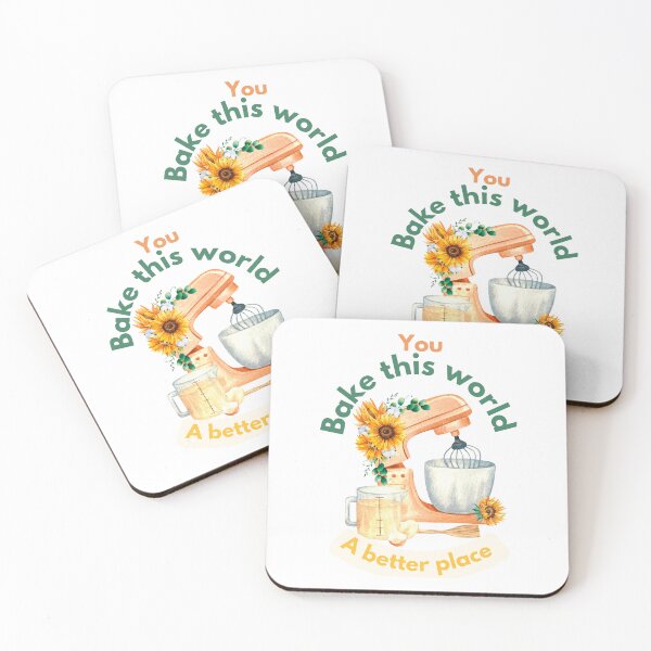 Item preview, You bake the world a better place designed and sold by Speckledfrog.