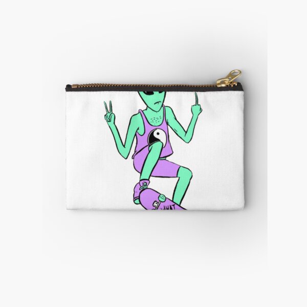 Item preview, Skateboarding Alien designed and sold by Dark-Happiness.