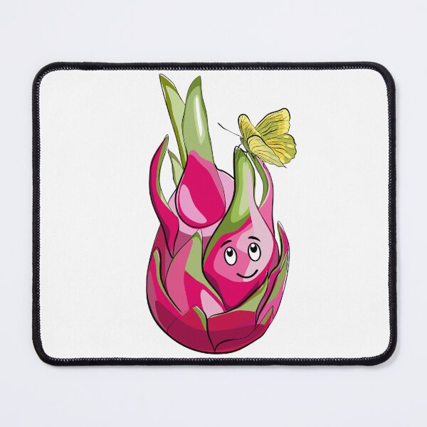 Item preview, Dragonfruit with funny face and butterfly designed and sold by Mashusha-art.