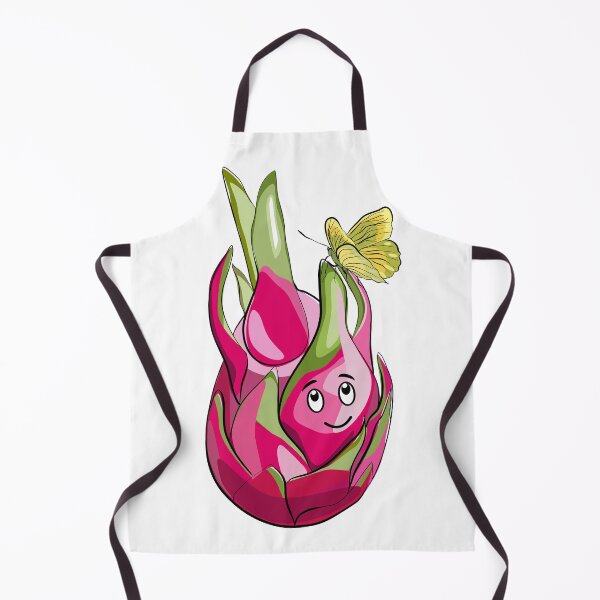 Item preview, Dragonfruit with funny face and butterfly designed and sold by Mashusha-art.
