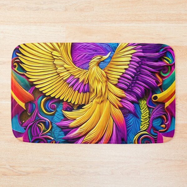 Item preview, Gold and Purple Phoenix designed and sold by Healio2.