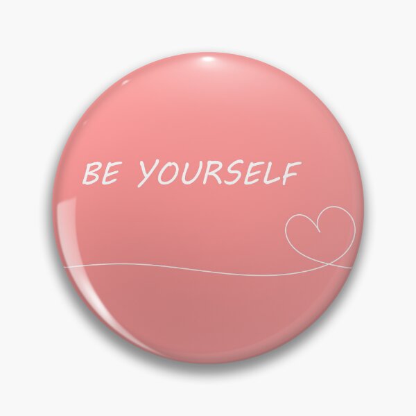 Item preview, Cute Be Yourself Red Aesthetic designed and sold by GoodJobLola.