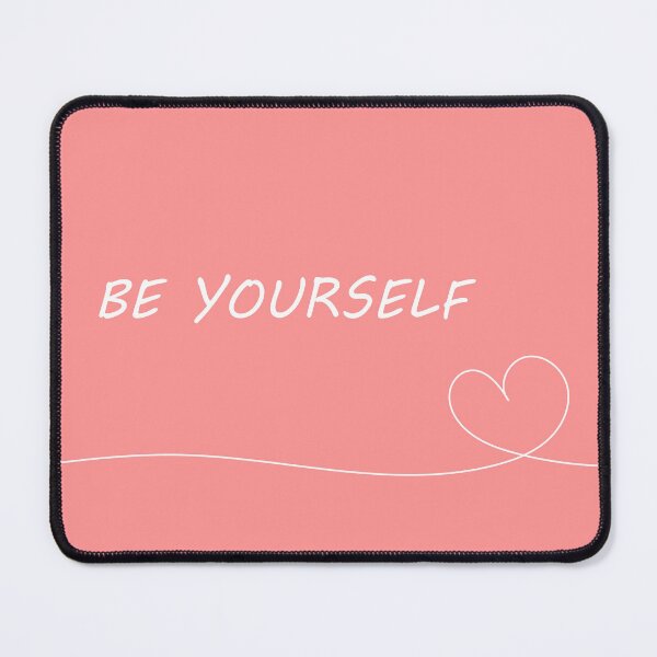 Item preview, Cute Be Yourself Red Aesthetic designed and sold by GoodJobLola.