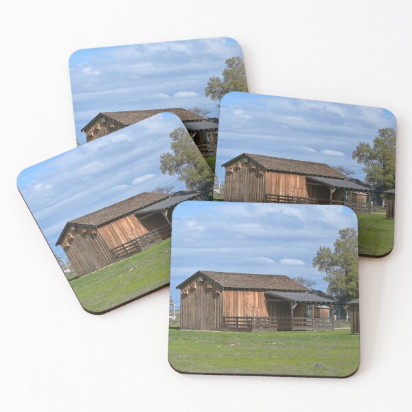Item preview, Allensworth Back View of Hackett House and Barns designed and sold by Tdcc2000.