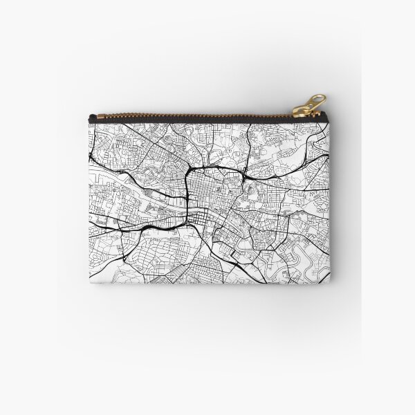 Artikelvorschau, Glasgow Karte Minimal entworfen und verkauft von HubertRoguski.
