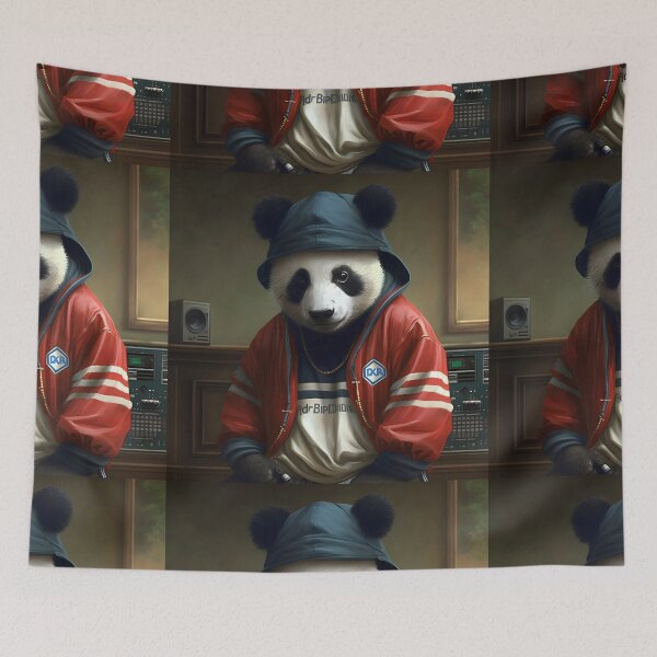 Item preview, HIP HOP PANDA - Animal Art designed and sold by Chrisjeffries24.