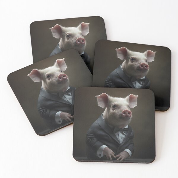 Item preview, Vegan Pig - Animal Art designed and sold by Chrisjeffries24.