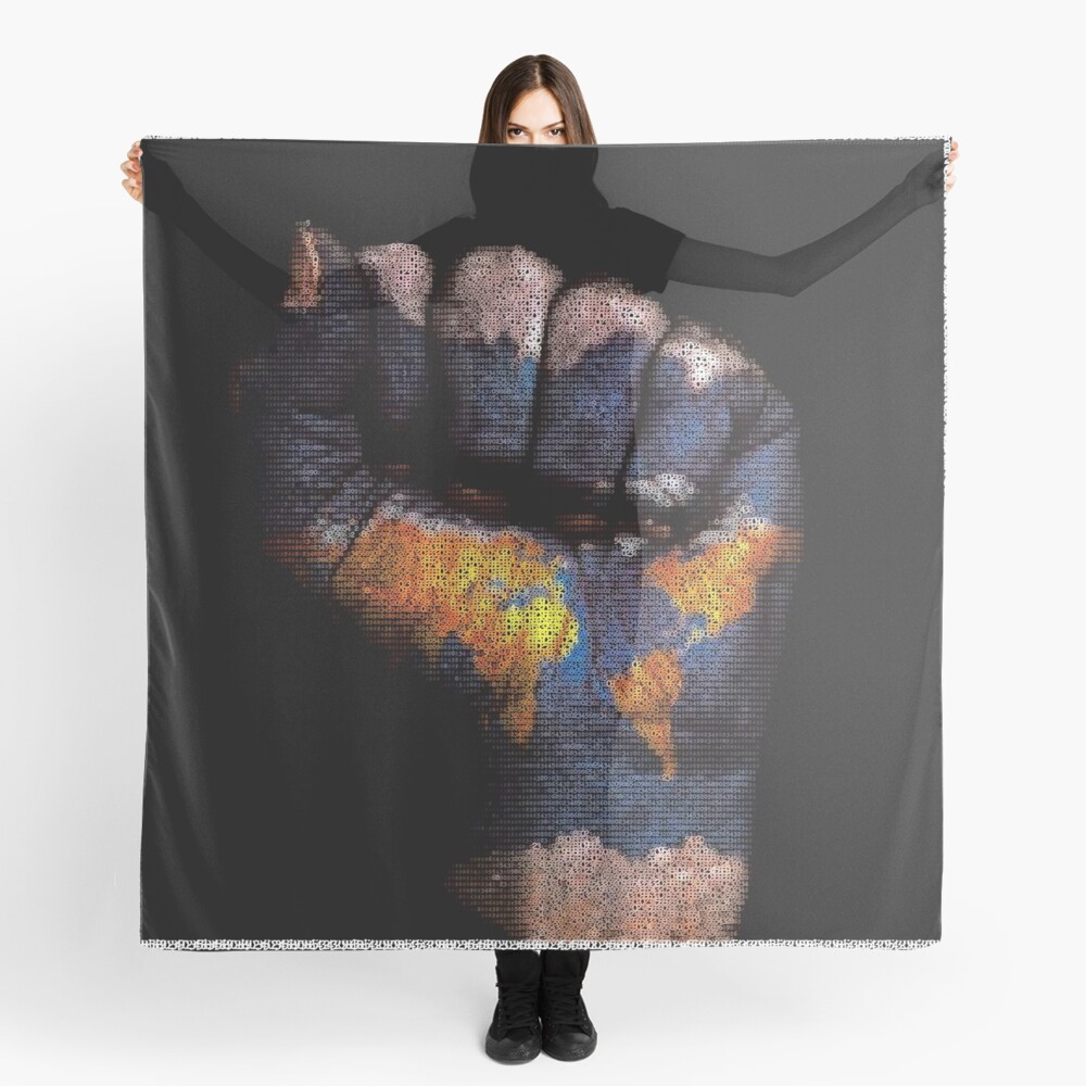 Mother Earth Mother Fi(r)st by RootCat Scarf