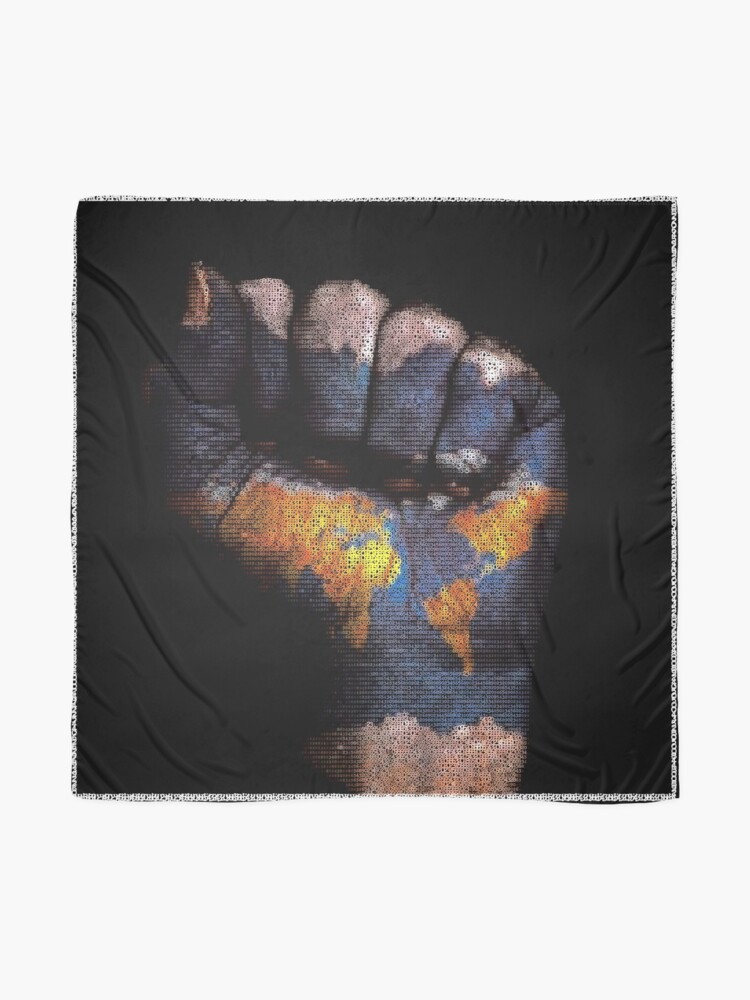 Alternate view of Mother Earth Mother Fi(r)st by RootCat Scarf